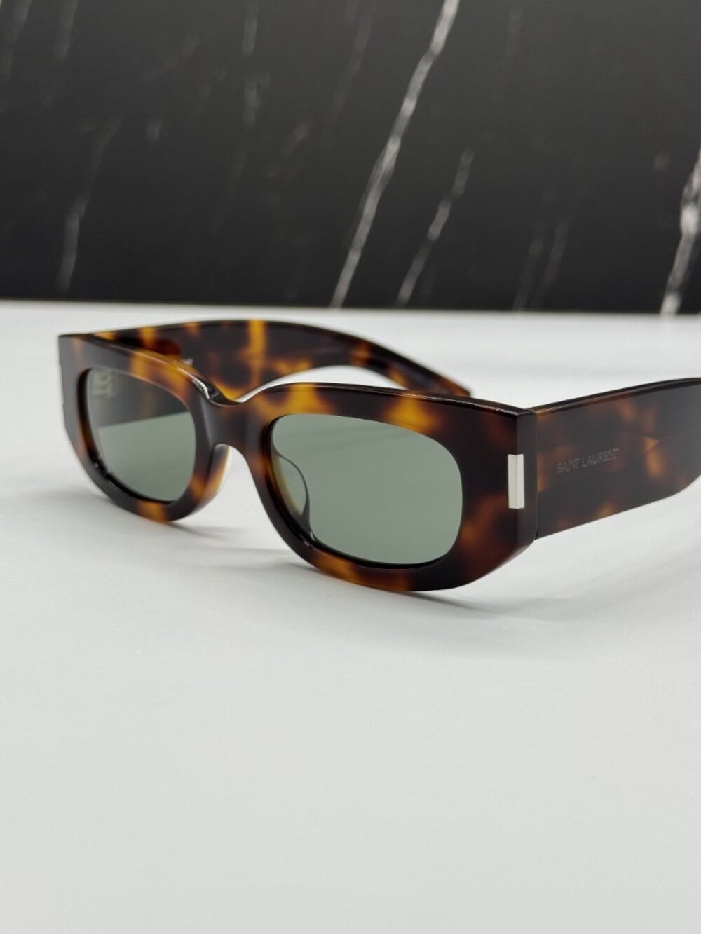 NEW SAINT LAURENT SL697 002 SUNGLASSES HAVANA UNISEX EYEWEAR - Picture 3 of 10